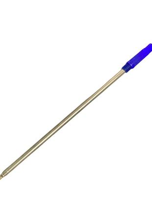 Стержень кульковий economix тип cross з наконечником для поворотних ручок 110мм 0,5мм синій e10620