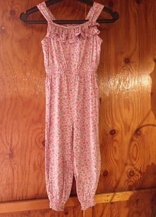 Комбинезон летний натуральный для дома, дачи george 4-5/104-110