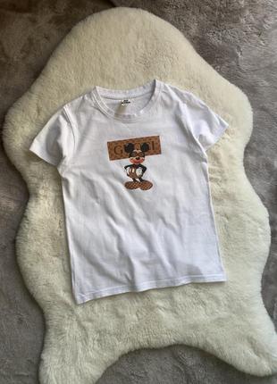 Футболка в стиле gucci