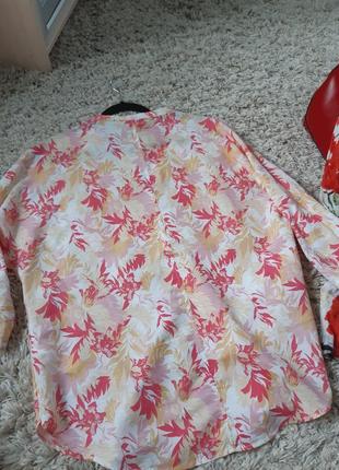 Очень красивая льняная блуза, manor,  p. 42-467 фото