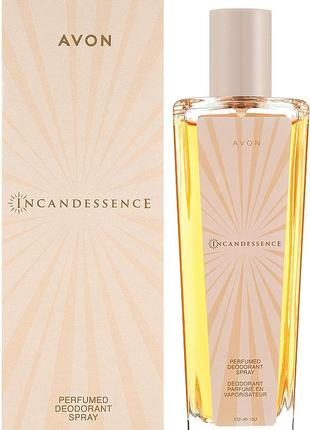 Парфюмированный спрей для тела incandessence avon