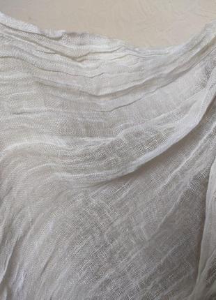 Льняной палантин шарф платок globus accessories /5589/