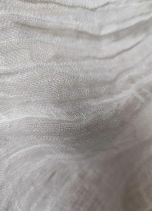 Льняной палантин шарф платок globus accessories /5589/