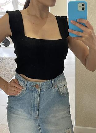 Черный топ