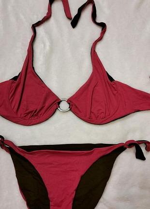 Хит сезона! двухсторонний раздельный купальник ) с мягким лифом