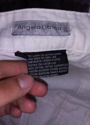 Льняные брюки angelo litrico6 фото