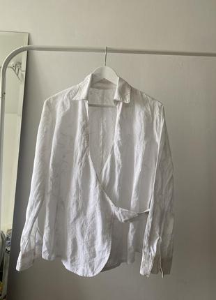 Блуза , рубашка на запах5 фото