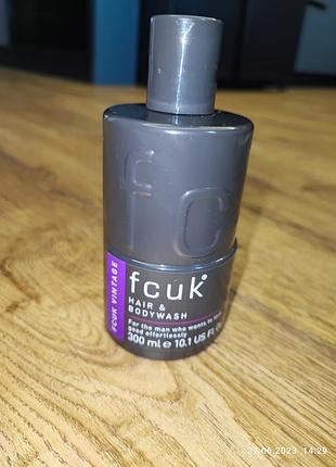 Fcuk vintage гель і шампунь 300ml