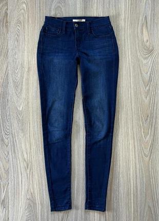 Женские стрейчевые скини джинсы levis 710 super skinny