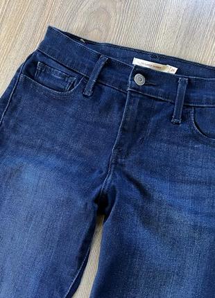 Женские стрейчевые скини джинсы levis 710 super skinny4 фото