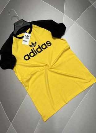 Футболка чоловіча adidas s_xxl арт.1376, міжнародний розмір xxl, розмір чоловічого одягу (ru) 52, колір жовтий