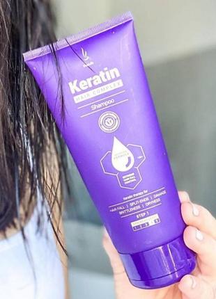 Шампунь дуолайф для всех типов волос duolife keratin hair complex advanced formula shampoo, 200 мл 200 мл2 фото