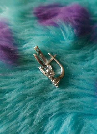 Серебряные серьги