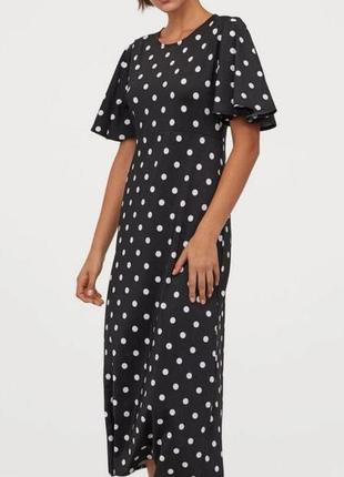 Платье h&m в горошек