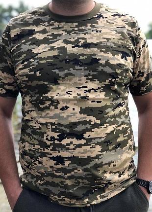 Чоловіча військова футболка піксель