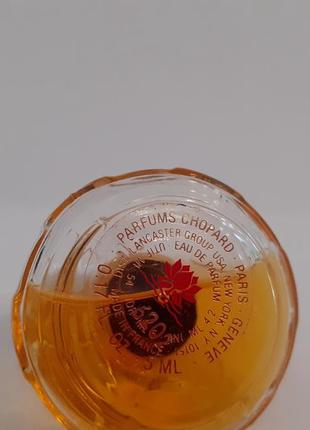Chopard casmir 5 ml eau de parfum винтажная миниатюра3 фото