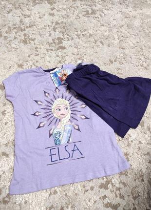 Комплект футболка+шорти elsa 92/98р.