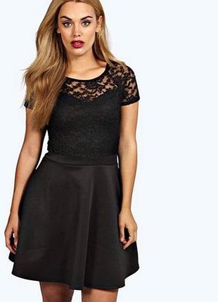 Платье-футлят boohoo plus eliza uk 16 eur 44 us 12