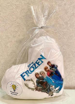 Подушка нічник frozen — світна іграшка фрозен холодне серце10 фото