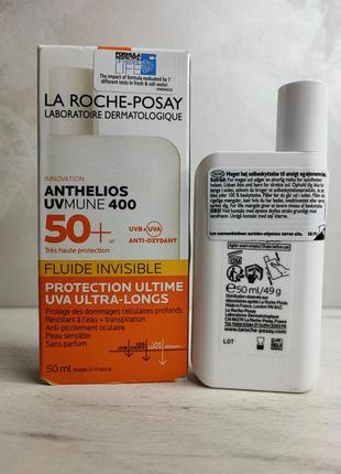 Солнцезащитный флюид la roche-posay антелиос uva 400 spf 50+ 50 мл2 фото