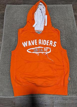 Детская жилетка безрукавка wave riders на мальчика 9-10 лет