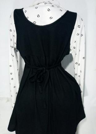 Пижама женская черно белая размер м5 фото
