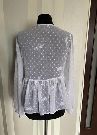 Прозрачная блуза от stradivarius3 фото