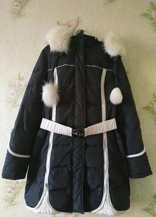 Тёплый пуховик. курточка snow beauty