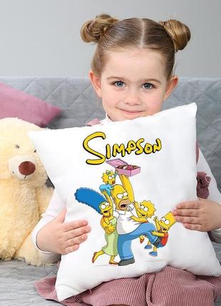 Подушка нічник simpson — світна подушка сімпсони2 фото