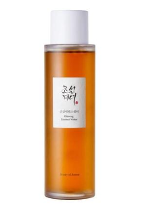 Восстанавливающий эссенциальный тонер с женьшенем beauty of joseon ginseng essence water, 150мл1 фото