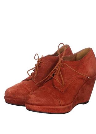 Ботильйони натуральний замш/шкіра