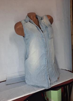 Стильная женская жилетка, безрукавка, блуза без рукавов, блузка, рубашка, рубашка, майка, туника, накидка3 фото