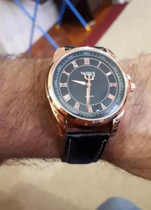 Мужские наручные модные недорогие классические качественные часы годинник4 фото