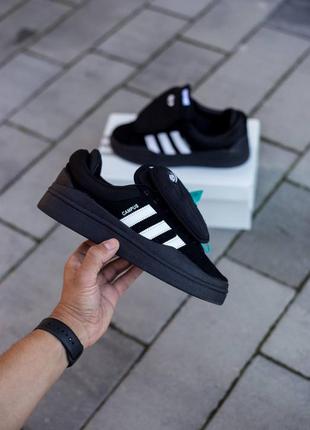 Женские кроссовки adidas campus x bad bunny black