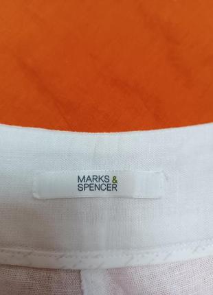 Брюки льон marks &amp; spenser m/l/12/40/384 фото