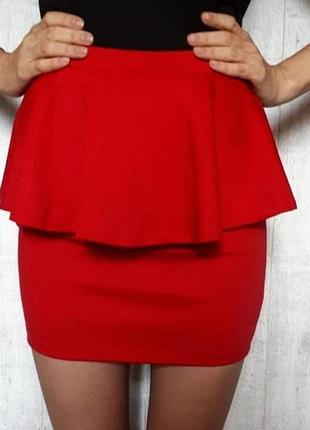 Красная юбка 4