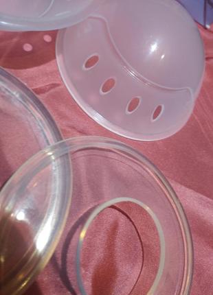 Комплект вкладышей chicco для кормящей матери. италия.