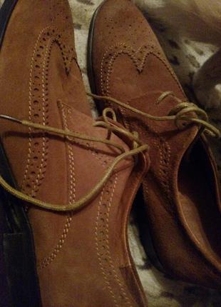 Туфлі замш португалія 8