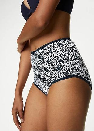 Набор трусики marks&spencer высокая посадка модель full briefs4 фото