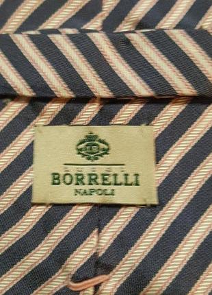 Оригинал.брендовый,итальянский,стильный,шелковый галстук borelli napoli2 фото