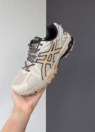 Кросівки асікс (36рр - 45рр) asics gel kahana, кроссовки женские асикс, кросівки жіночі бежеві асікс