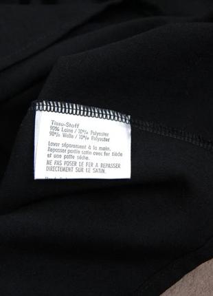 Jaques fath дизайнерская коллекционная шерстяная блуза рубашка7 фото