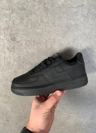 Кроссовки nike air force black