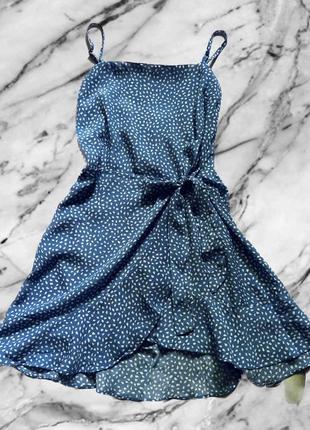 Плаття - сукня- сарафан літо на бретелях1 фото