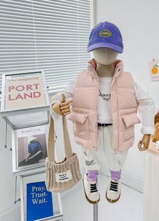 Детские жилетки, безрукавки для мальчиков и девочек