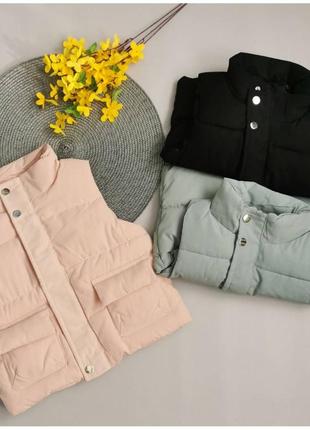 Детские жилетки, безрукавки для мальчиков и девочек