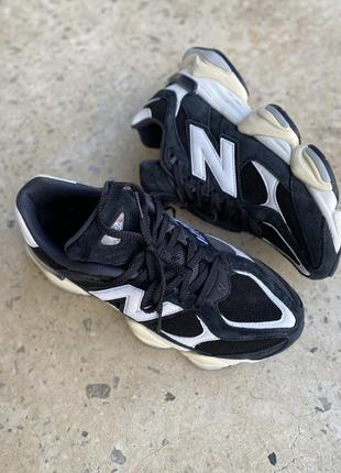 New balance 9060 black white, кроссовки женские 1950 баланс, кроссовки жеncиепрепрепятствовать 9060, кроссовки жеэнсие весна осень5 фото