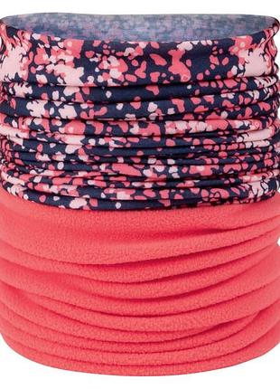 Снуд из флиса и трикотажа для девочки lupilu 368233 one size разноцветный