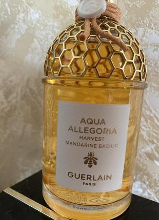 Розпив оригінальну парфумерію, guerlain aqua allegoria mandarine basilic harvest, герлен водна алегорія мандарин базилік харвест5 фото