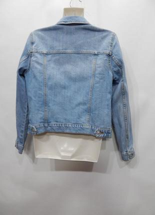 Куртка джинсовая женская vintage denim pimkie, ukr 44-46, eur 38 017dg (в указанном размере, только 1 шт)4 фото